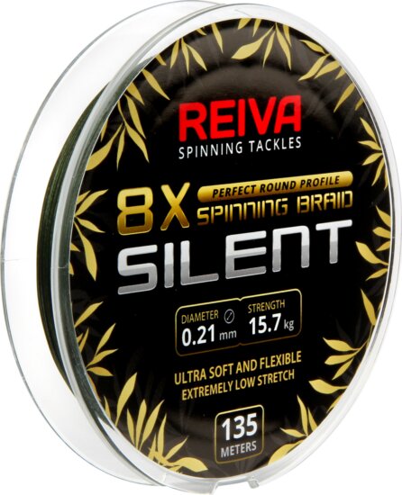 Reiva Silent 135m 0,08mm Camou Green