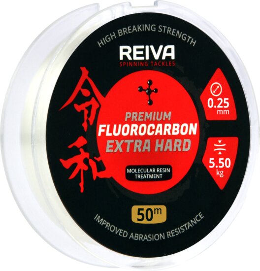 Reiva Fluorocarbon 50m/0.25mm