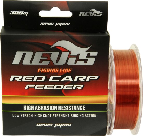 Nevis Red Carp Feeder 300m/0.22mm