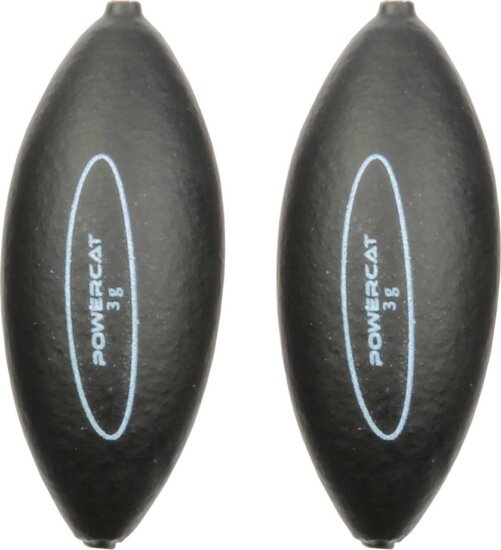 Nevis Powercat micro U-float 1.5g fekete 2db/cs