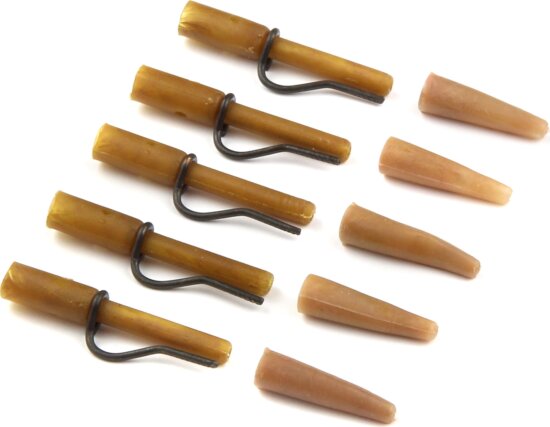 Carp Academy Ólomkapocs erősített 5db/cs L (356402)