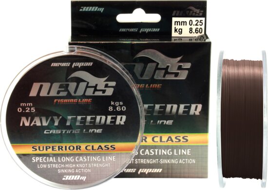 Nevis Navy Feeder 300m/0.18mm