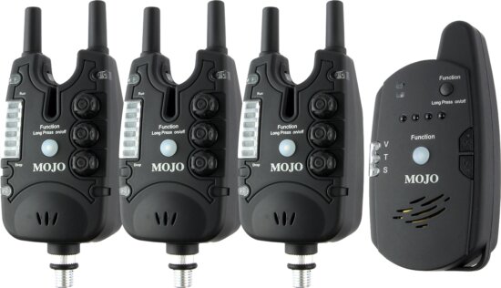 Carp Academy Mojo XTI elektromos kapásjelző 3+1 szett