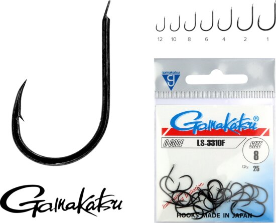 Gamakatsu LS-3310F/012 25/cs.