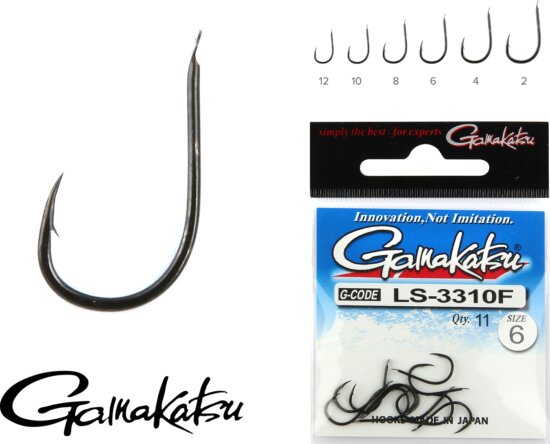 Gamakatsu LS-3310F/006 N/L 11db/cs.
