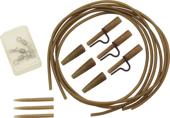 Carp Academy Komplett végszerelék lágy csövön 3db/cs