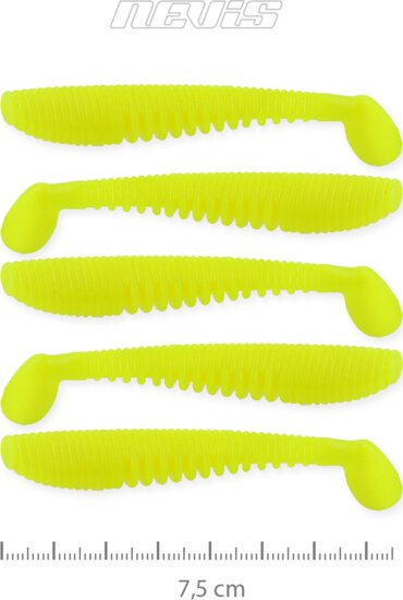 Nevis Impulse Shad 7.5cm 5db/cs (Watermelon)