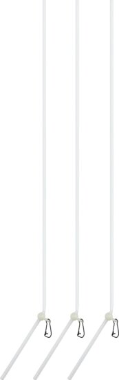 Nevis Gubancgátló cső 30cm 3/cs. fehér (3452-1)