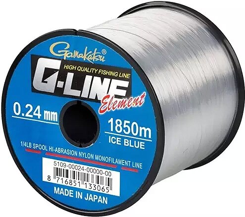 Gamakatsu G-line Element Ice Blue 755m/0.40mm