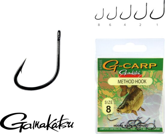 Gamakatsu G-Carp method 10/cs. 8