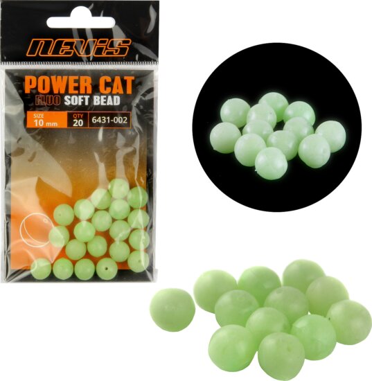 Nevis Fluo PVC Gyöngy Harcsázáshoz 10mm