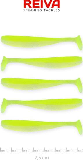 Reiva Flash Shad 7.5cm 5db/cs (Flash Lemonade)