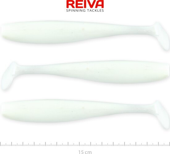 Reiva Flash Shad 15cm 3db/cs (Classic white)