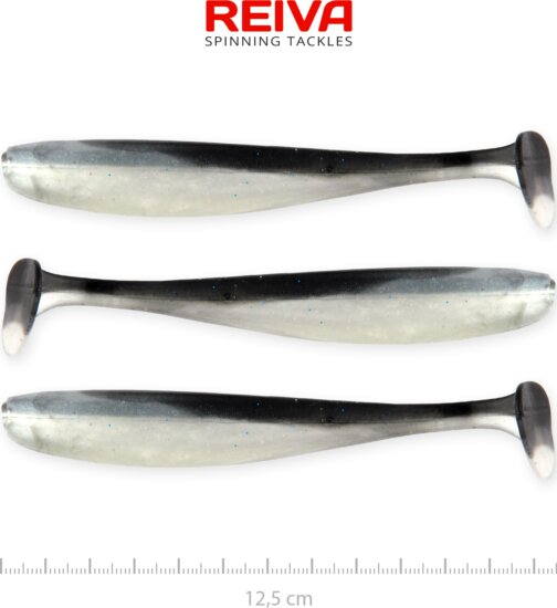 Reiva Flash Shad 12.5cm 3db/cs (Bleak)