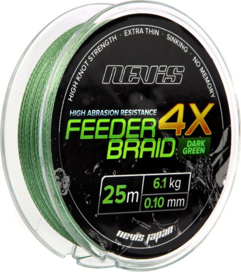 Nevis Feeder Braid 0.25mm 25m