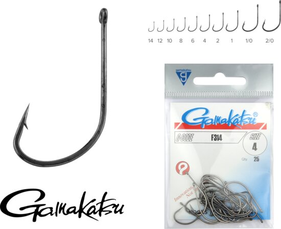 Gamakatsu F-314/012 25/cs.