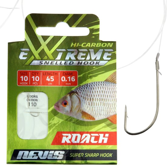 Nevis Előkötött horog keszeg 10db/cs. 14-es