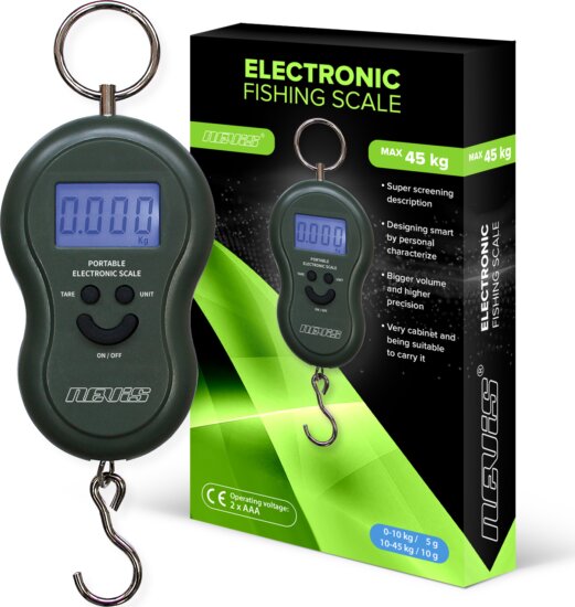 Nevis Elektromos mérleg 45kg