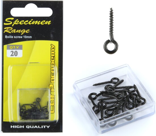 Carp Academy Csavaros csalitüske 10mm 20db/cs