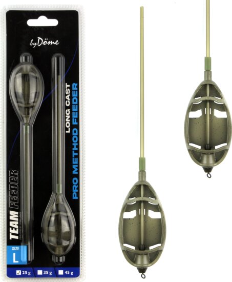 By Döme TF Long Cast Pro Method Feeder kosár 25g 2db/cs