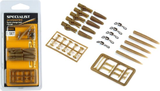 Carp Academy Biztonsági Ólomkapocs készlet gyorskapoccsal