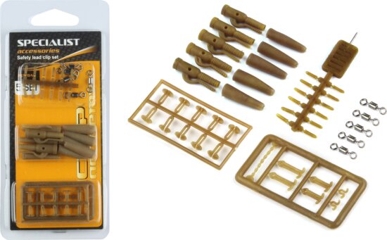 Carp Academy Biztonsági Ólomkapocs készlet