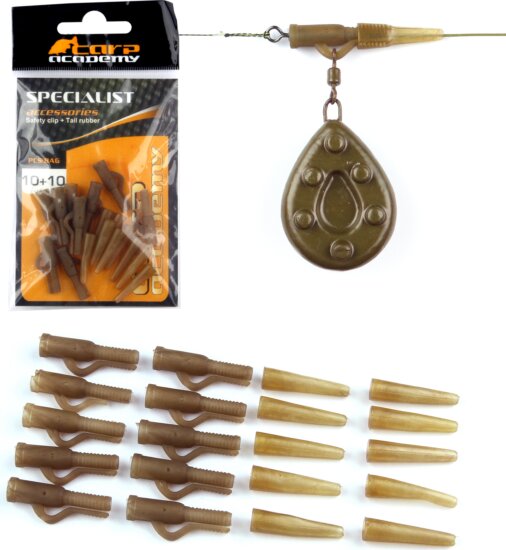 Carp Academy Biztonsági Ólomkapocs 10db komplett (3564)