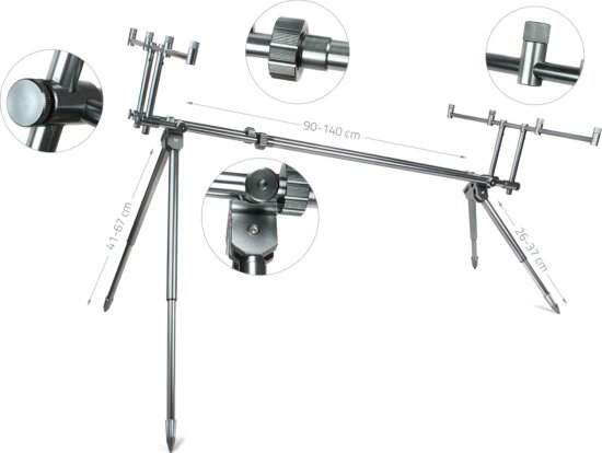 Carp Academy Alcatraz Rod Pod