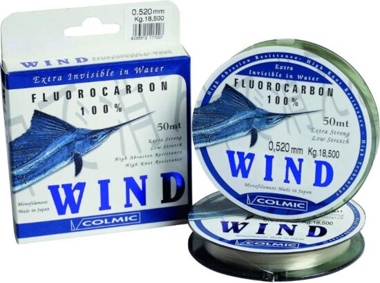 Colmic Wind Fluorocarbon 50m 0.409mm
