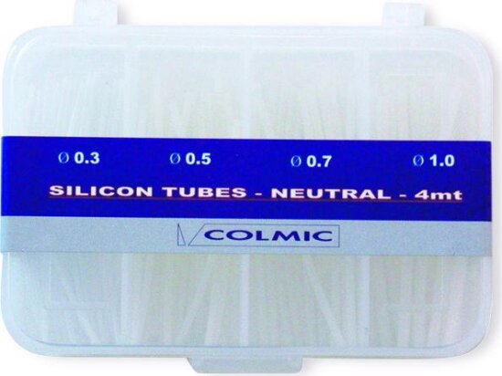 Colmic Szilikoncső Készlet 4m 1-1.2-1.5-2mm