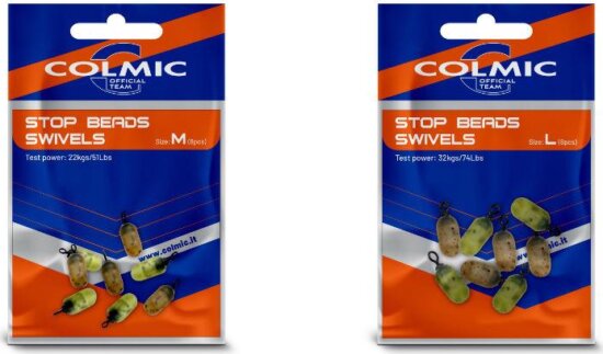 Colmic Stop Beads Swivels L #12 32kg