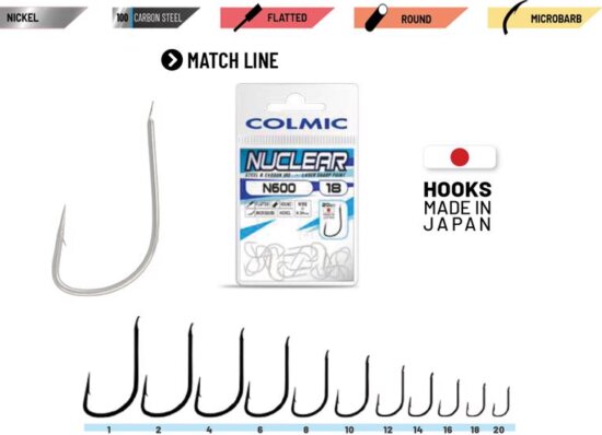 Colmic Nuclear N600 Nickel #12