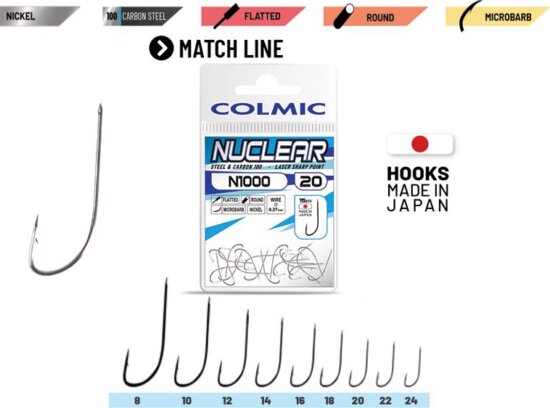 Colmic Nuclear N1000 Nickel #12