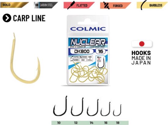 Colmic Nuclear Dk800 Gold #14