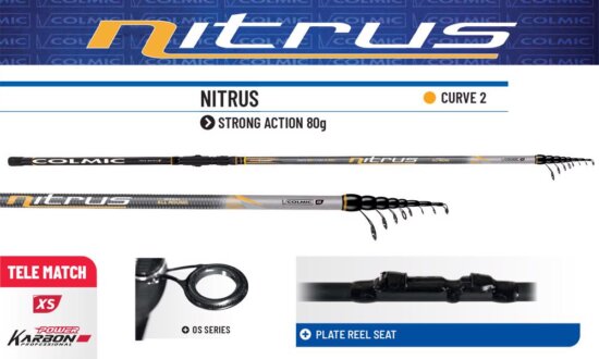 Colmic Nitrus Telematch 400 80g Strong