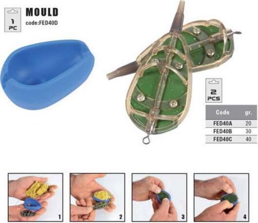 Colmic Method Feeder Töltőforma