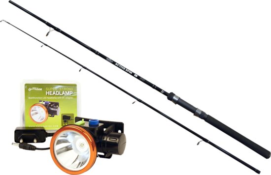 Wizard Active Spin Light 2.00M 10-30G Pergető Bot Szupererős Fejlámpával