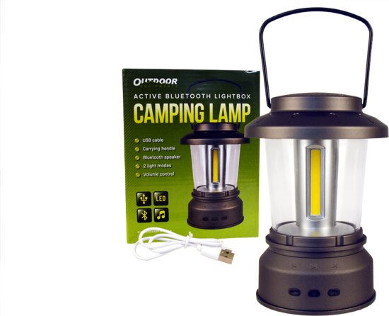 Outdoor Active Bluetooth Lightbox Kemping Lámpa