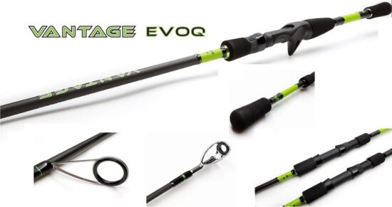 Mustad Vantage Evoq Baitcaster 6'8" M 2Sec 207Cm 10G - 35G