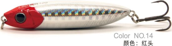 LUREFANS LAMDOU - Sinking 12g/60mm, 14-es "Red Horse" színkód