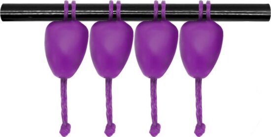 Colmic Dacron Conectors Mega 10*9mm Purple