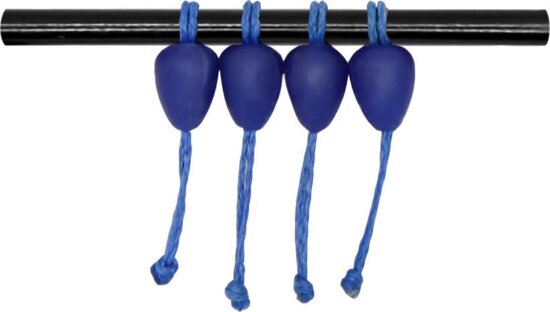 Colmic Dacron Conectors L 6.8mm Dark Blue