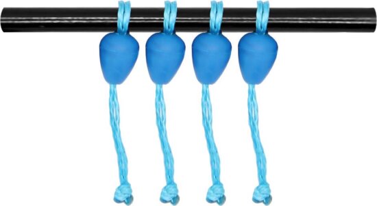 Colmic Dacron Conectors M 5*7mm Light Blue