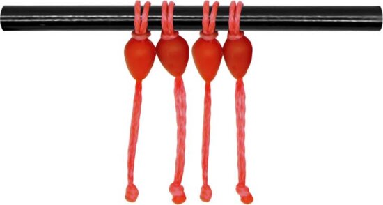 Colmic Dacron Conectors S 4*6mm Red