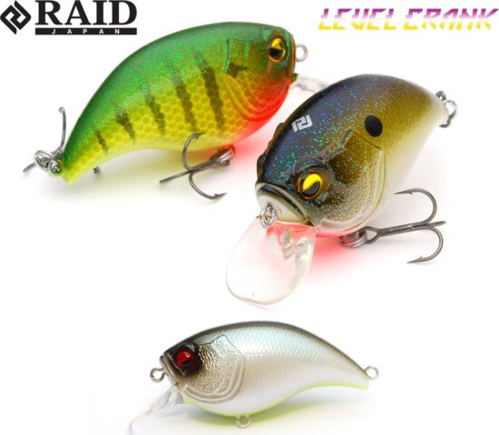 Raid Japan Raid Level Crank 51mm 10.5g 025 Neon Shad