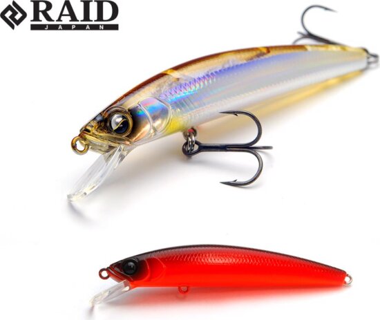 Raid Japan Raid Level Minnow Quik72 72mm 5.2g 013magic Red