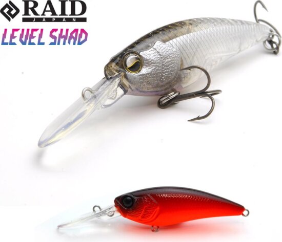 Raid Japan Raid Level Shad 50.3mm 4.3g Su 032magic Red
