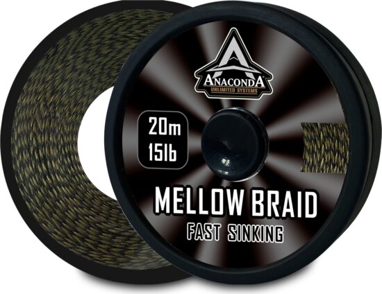 ANACONDA Fast Sinking Mellow Braid 20m/25lb