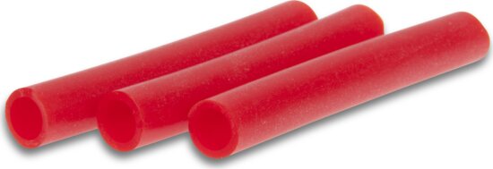 UNI CAT Silicone Hook Tubes XXL 10pcs./3cm red