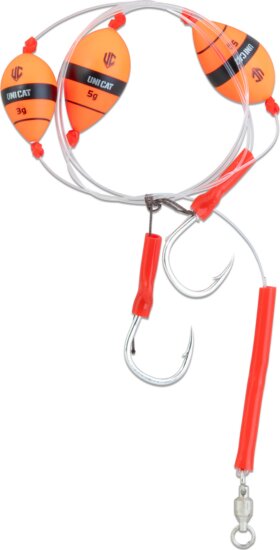 UNI CAT Weightless Bait Gripper Rig